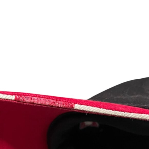 American‎ Girl Place New York Adjustable Hat for Girls  Black Red Distressed - Picture 9 of 10